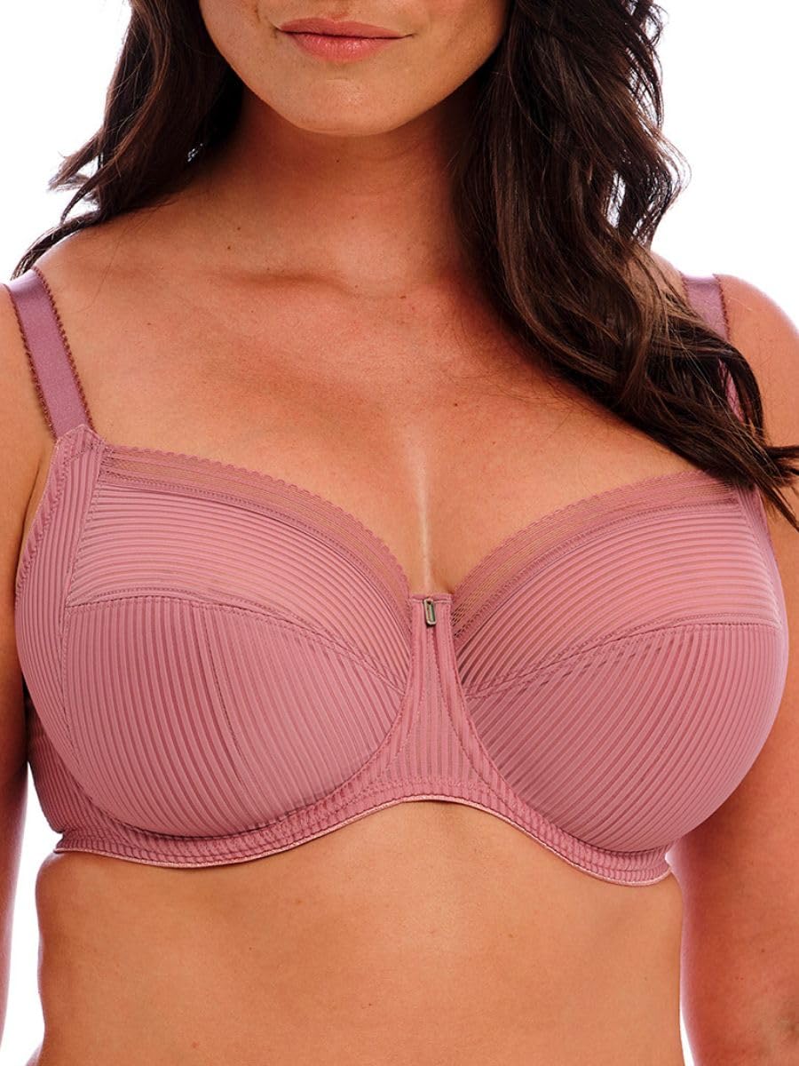 Fantasie Fusion Underwire Side Support Bra Reggiseno, Rosa, 3DD Donna