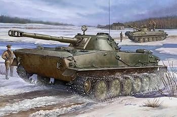 TRUMPTER製 PT76 Amphibious Tank Mod.1951 Trumpeter 00379 1