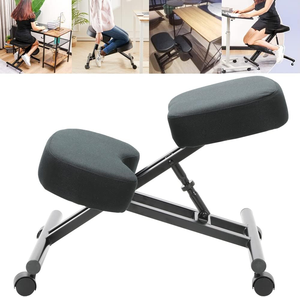 BRIEFNESS Kneeling Chair Ergonomic Office Knee Support Chair Flexible