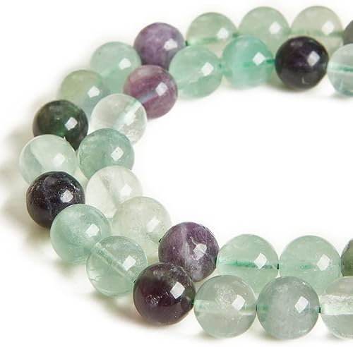 Miniatura 23 de 45 cuentas de turmalina negra de 0.315 pulgadas (0.315 in), cuentas de piedras preciosas naturales redondas sueltas