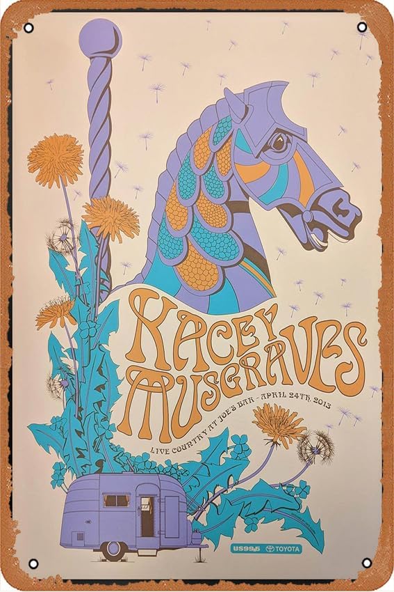 Amazon.com: Kacey Musgraves concert poster – Chicago, Illinois Vintage ...