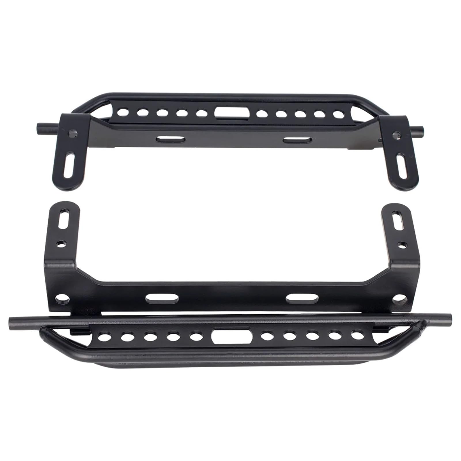 pour Trx4 pour Defender pour Bronco 1/10 Rc Voiture sur Chenilles en Métal 1 Paire Plaque Protection Pédale Latérale Pièces Mise À Niveau Rc Rechange PièCes