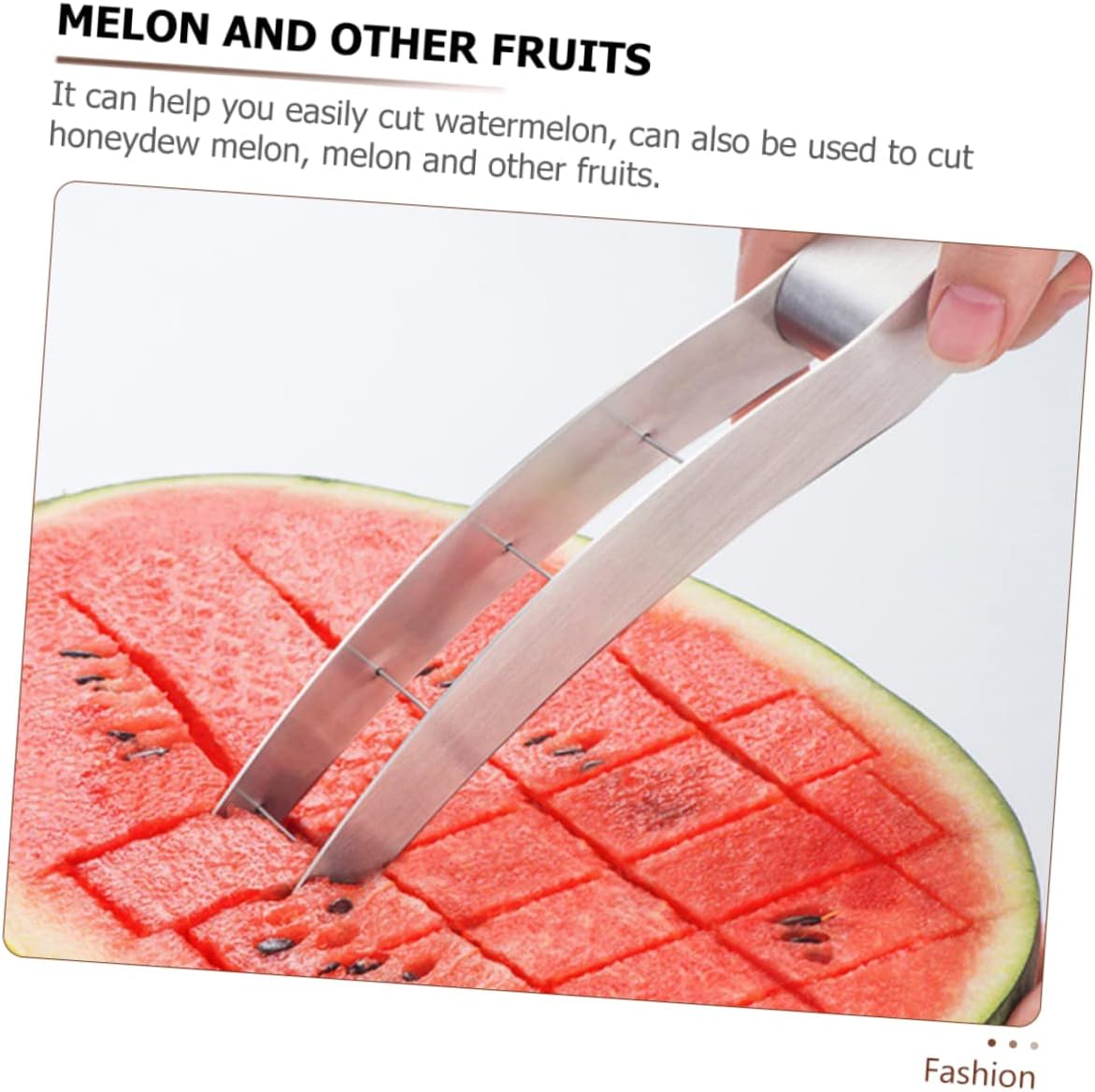 Ciieeo Stainless Steel Watermelon Slicer Cutter Tool for Fruits and Melons