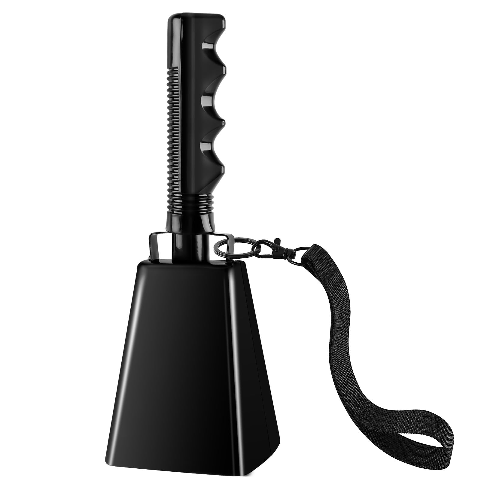 cyrico Cow Bell 9 Inch Cowbells for Sporting Events Metal Steel Cowbell with Handle Loud Noise Makers for