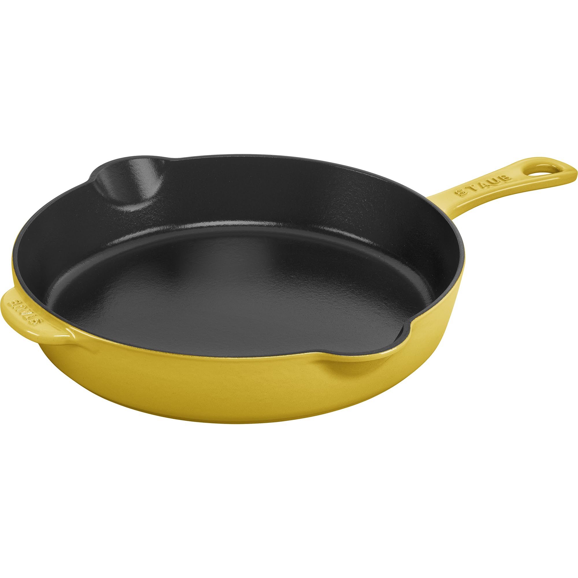 STAUBCast Iron 8.5-inch Traditional Deep Skillet - Citron