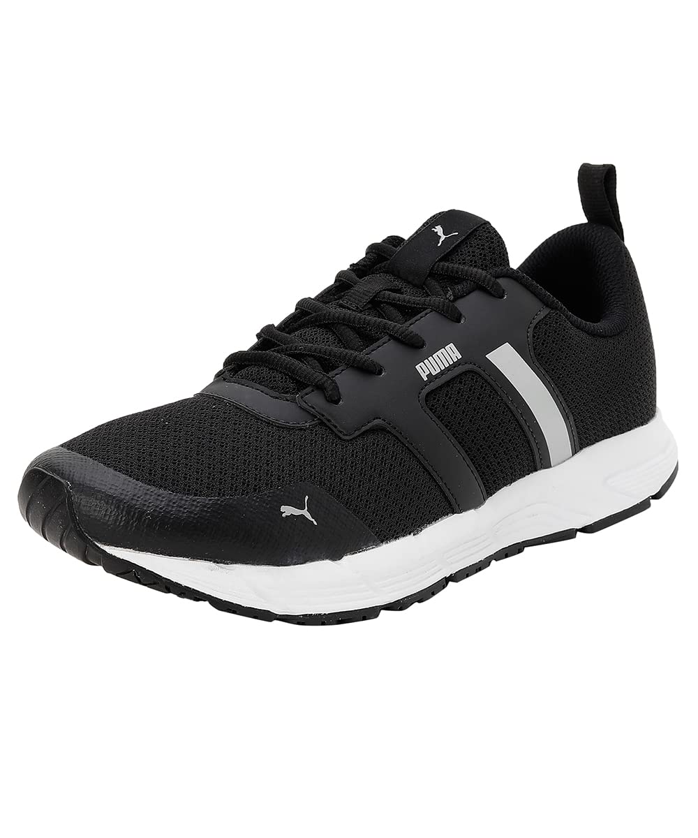 Puma Mens Timer V2 Black-Silver Running Shoe - 6 UK (37804301) (B09V8DMBR4) Amazon Price History, Amazon Price Tracker