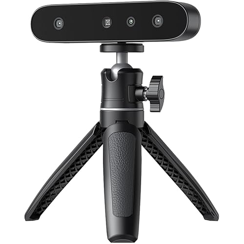 Creality CR-Ferret SE 3D Scanner Desktop Fast 0.1 Mm High Accuracy Flexible Scanning Range Anti-Shake 24-Bit Full-Color Scanning for Black Metal Non-Reflective Objects Mac Windows