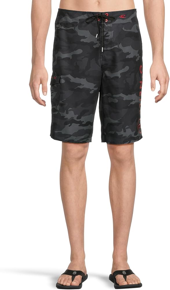 Amazon.com: O'NEILL Mens Santa Cruz Printed 2.0 Swim, Black Camo