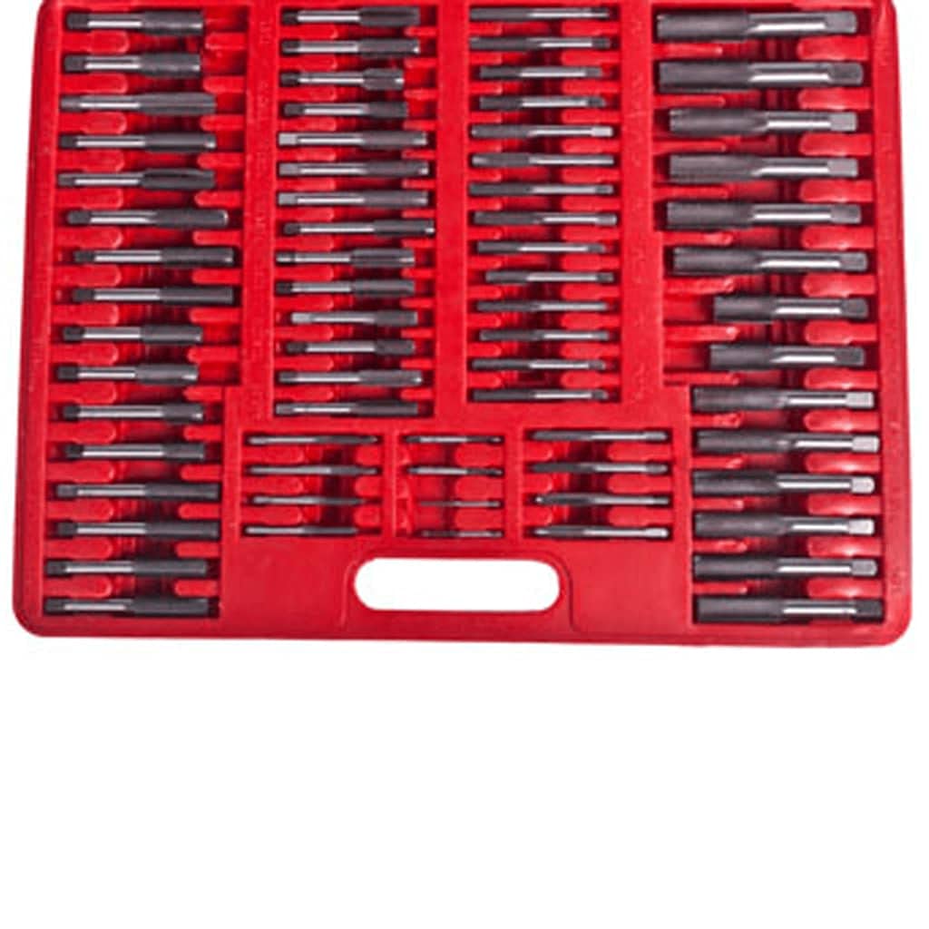 Genérico Set de terrajas y Macho de Rosca 111 Piezas,Bricolaje,Herramientas,Roscas-210013