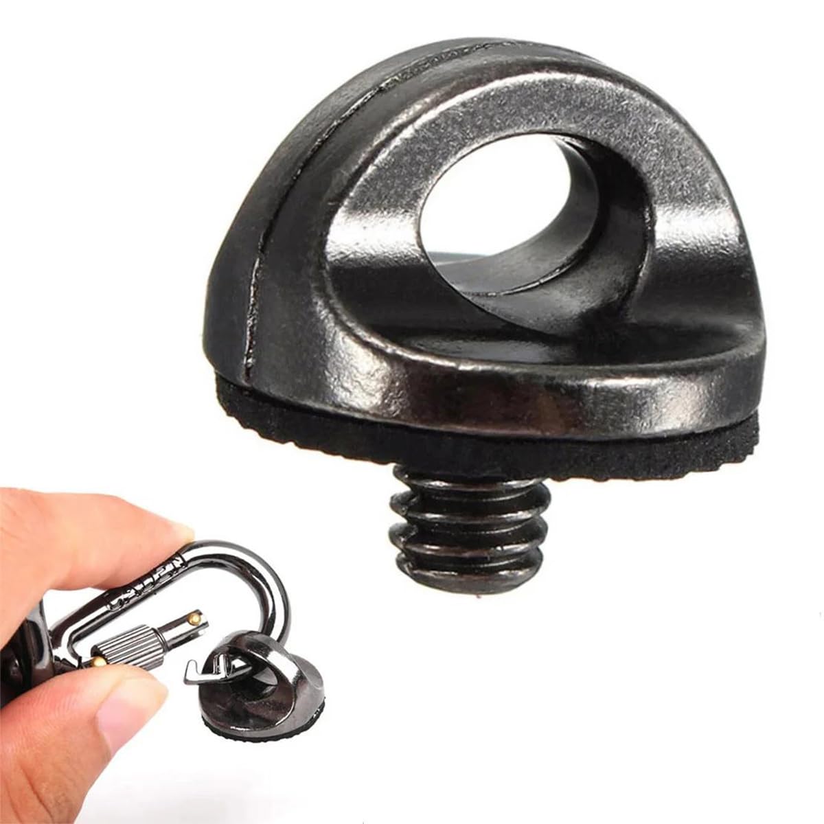 vis Adaptateur pour Sangle Appareil Photo et Caméra, Support à Vis 1/4" 3 Pcs Tokaneit