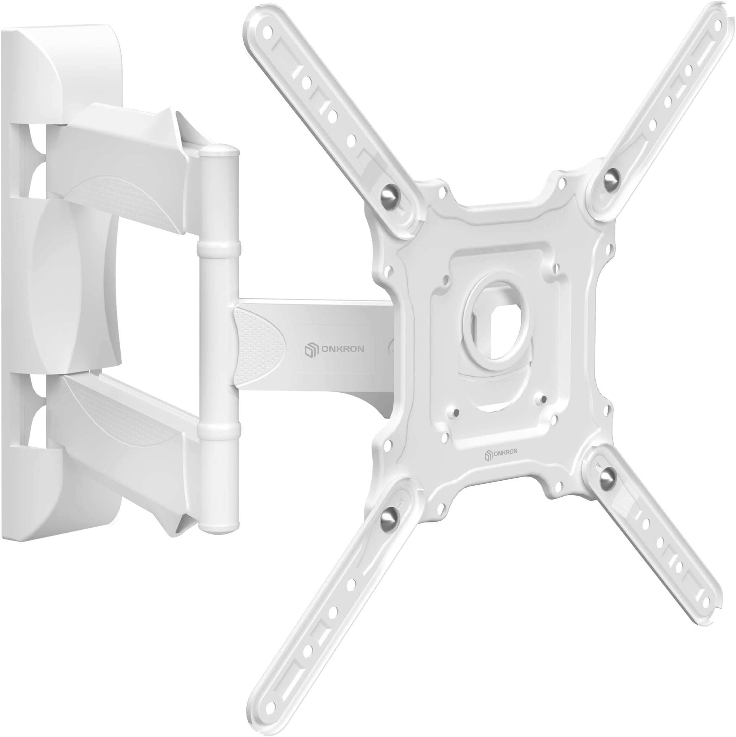 Barkan Long White TV Wall Mount, 3270 inch Full Motion