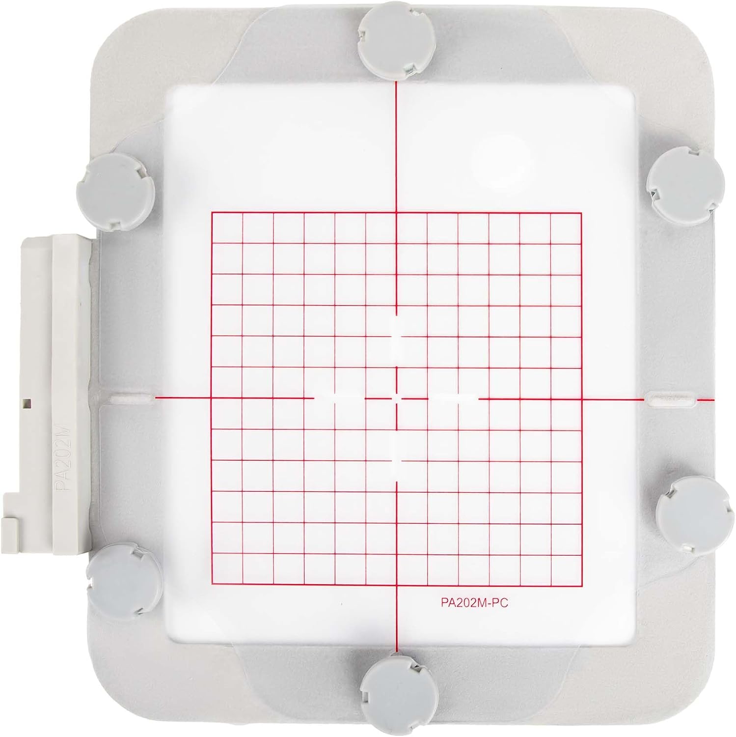 SewTech Magnetic Embroidery Hoop for Husqvarna Viking Designer Diamond Deluxe Royale Ruby Topaz Pfaff Creative Sensation Vision Sewing Embroidery Machine (4.7"x4.7")
