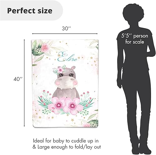 Miniatura 10 de Frog Crown - Manta de bebé personalizada para niños y niñas, manta suave para siesta de recién nacido, 30 x 40 pulgadas