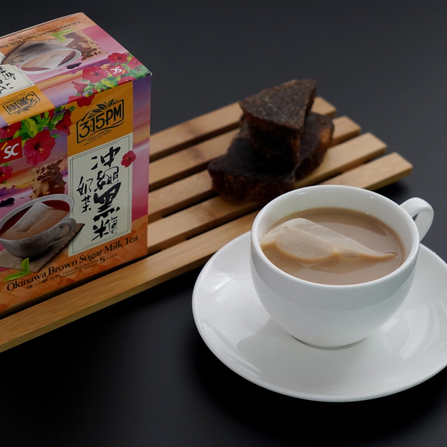 3:15 PM - Té con leche y azúcar moreno de Okinawa - (1 X 100 GR)
