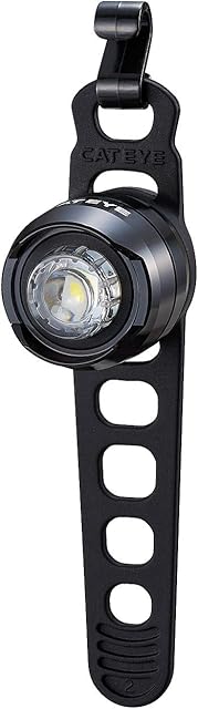 Cateye Orb Rechargeable Front Bicycle Light - Polished Black