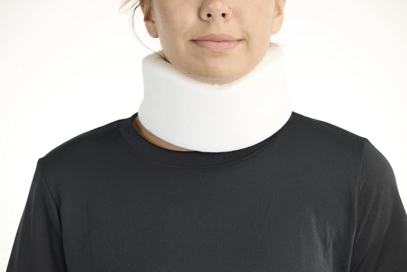 10002 Soft Neck Brace Cervical Collar, 2" Universal, White
