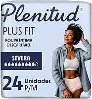 FRALDA PARA INCONTINÊNCIA PLENITUD PROTECT PLUS P/M LEVE 24 PAGUE 22 UNIDADES