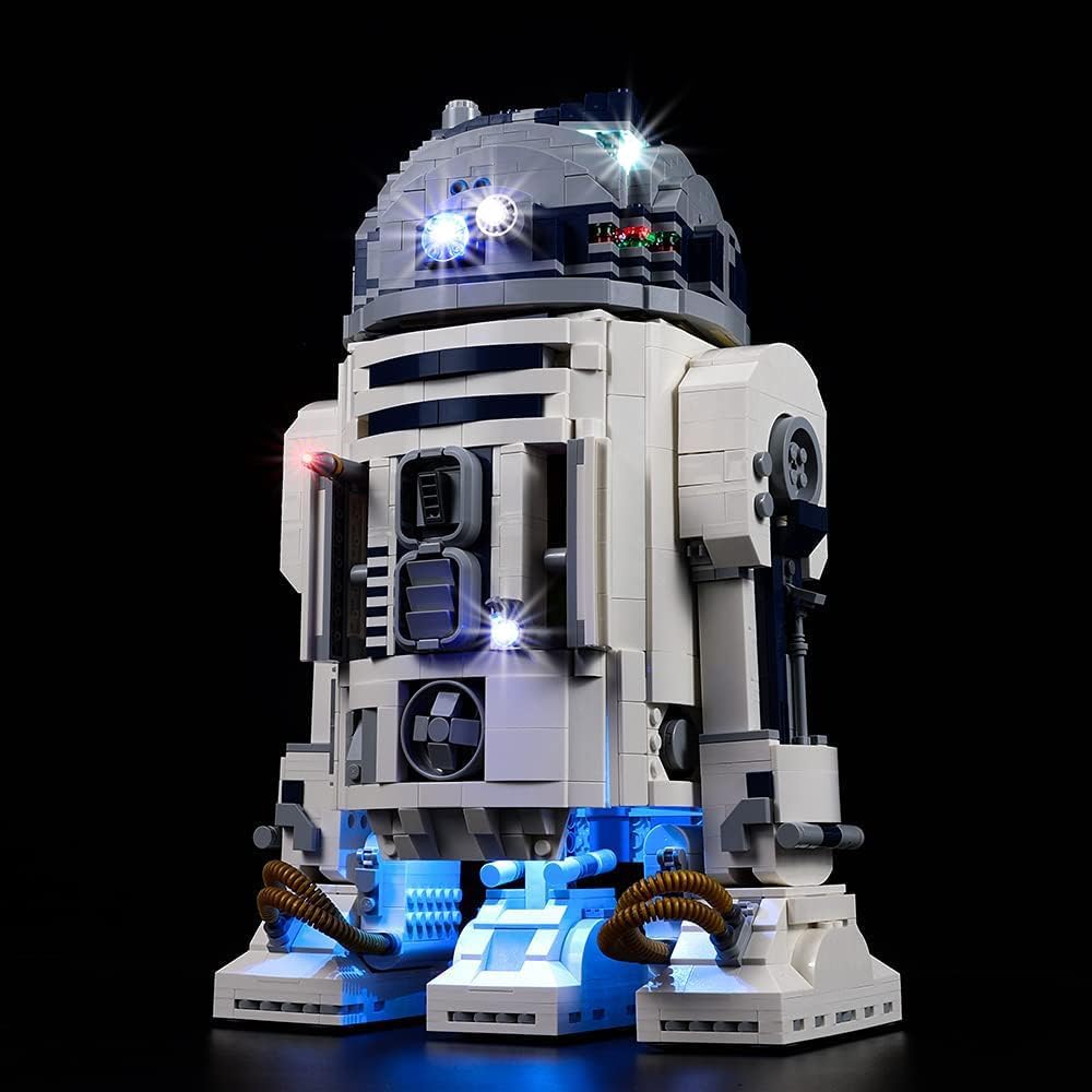 Kyglaring Led Lighting Kit for Star Wars: R2-D2 - Light Sets Compatible with Lego 75308 Building Set- Not Include The Lego Set (Classic Version)