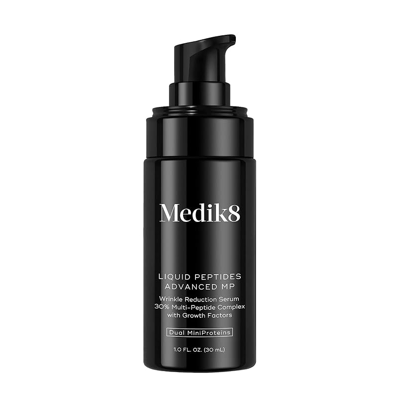 Sérum facial com peptídeos Medik8 Liquid Peptides Advanced MP, 30% de peptídeos, 30 mL