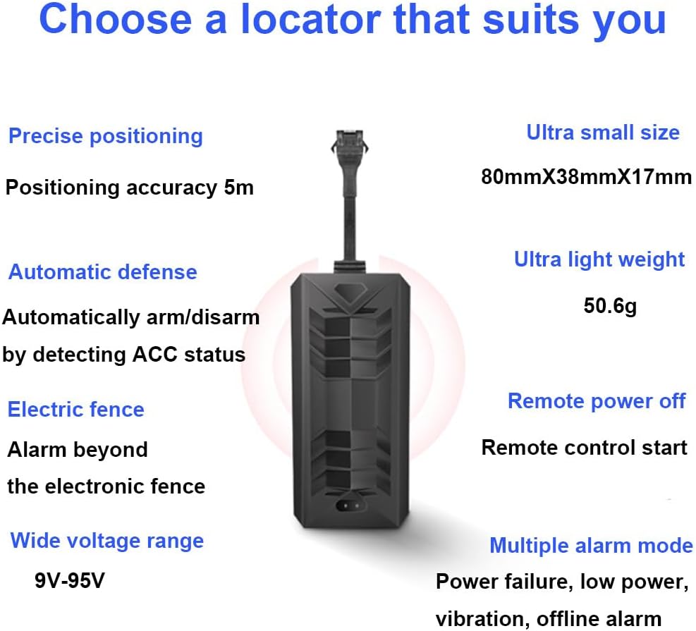 4GTK806 Vehicle-Mounted GPS Tracker Wiring Model Remote Real-time Positioning Free Platform When Fuel and Power are Cut Off
