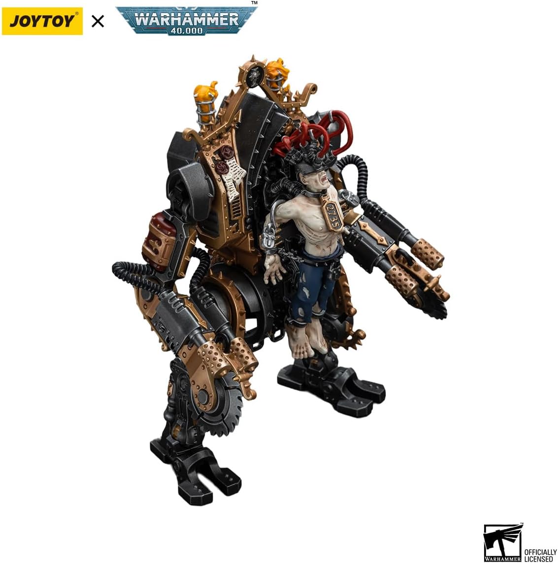 JOYTOY Action Figures Warhammer 40K 9.4inch Adepta Sororitas Penitent Engine 1/18 Movable Model Collectible Figurine