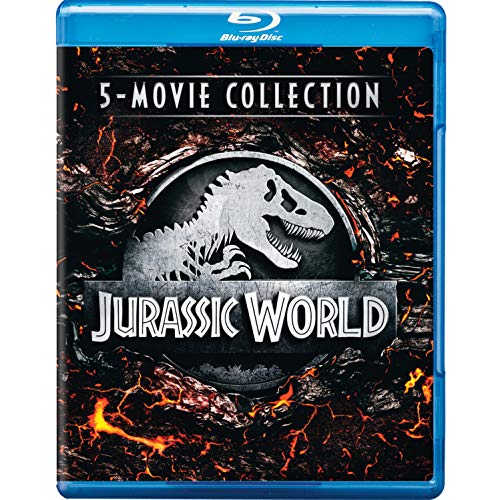 Jurassic World 5 Movies Collection: Jurassic Park (1993) + The Lost World: Jurassic Park (1997) + Jurassic Park 3 (2001) + Jurassic World (2015) + Jur