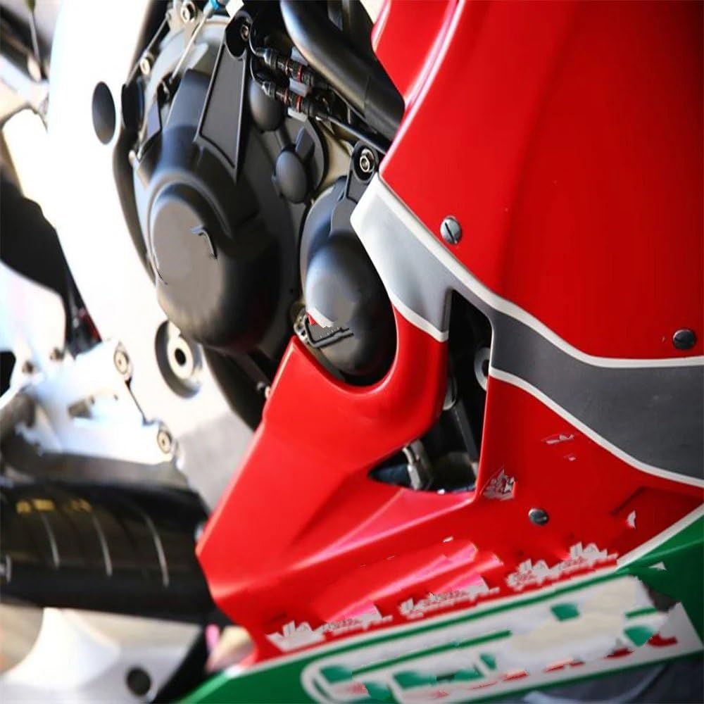 silnika motocykla osłona stojanów Pasuje do CBR1000 RR 2017-2019 impuls rozrządu sprzęgło pokrywa alternatora motocykle pokrywa silnika futerał ochronny stojany silnika osłona(SZ-CBR1000RR 2017-19)