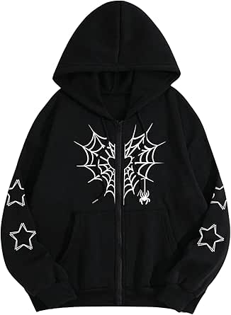 GORGLITTER Dames Super Crop Hoodie Visnet Capuchon Crop Hoodie met Trekkoord, zwart, XL