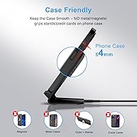 Vista 4 de Google Pixel 9 Wireless Charger Stand Fast Charging for Pixel 10 Pro XL 10A 9A 9 Pro XL Fold 9 8A 7A 8 7 6 Pro,15W Phone Wireless Charger Station