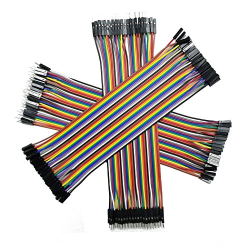 Breadboard Wires Jumper Wires Dupont Cable 120Pcs Multicolored 20Cm 40 Pin Male To Female,Male To Male,Female To Female Breadboard Jumper Wires Ribbon Cables Kit #TOP5