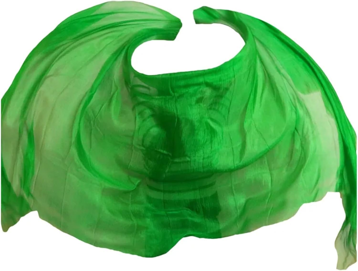 Women Silk Veils for Belly Dance Hand-Made Belly Dance Silk Scarf Veils Gradual Colors