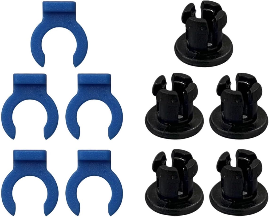 ibasenice 1セット 3Dプリンター用コレットクリップ チューブカップリング エクストルーダーホットエンド対応 プラ製 簡単取り外し簡単取り付け 3Dプリンターアクセサリー