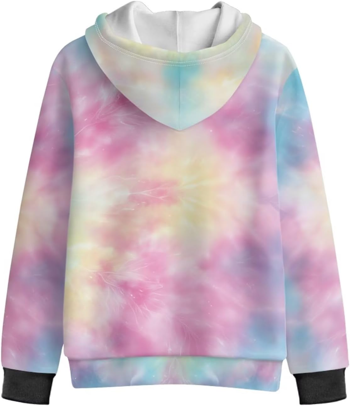 Kids Fleece Hooded Jacket Zip Up Hoodie Sweatshirt Long Sleeve Girls Sweatshirt Warm Hooded Top Activewear