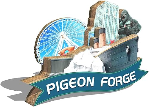 Miniatura 2 de Imán de forja de paloma de EE. UU., imán de nevera, monumentos de madera en 3D, recuerdos coleccionables, decoración hecha a mano