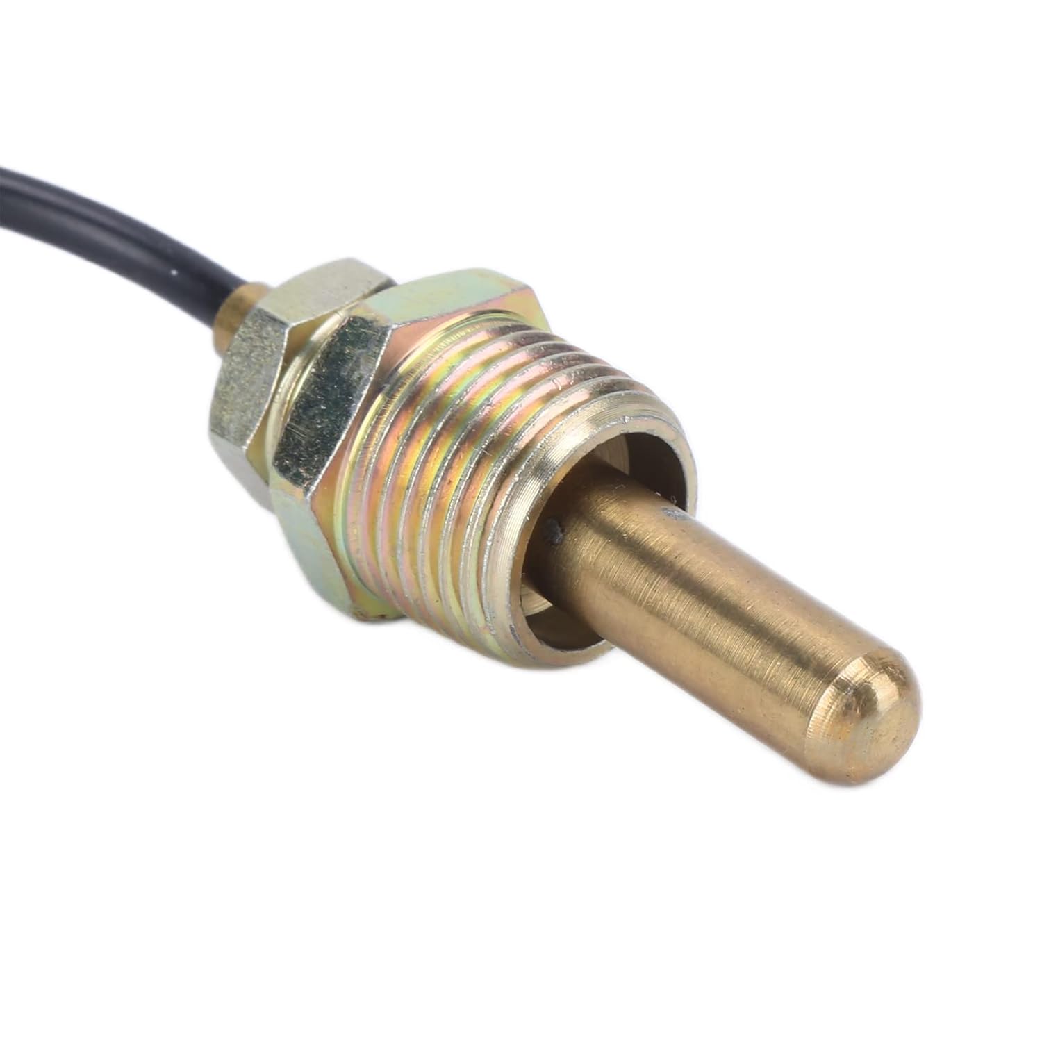 52mm 3 - in - 1 Triple Gauge Kit, Oil Pressure 0-80PSI Water Temp 100-220°F AMP 60-0 - 60A - High - Contrast White Dial & Night Light, Universal 12V Vehicle Gauge Set