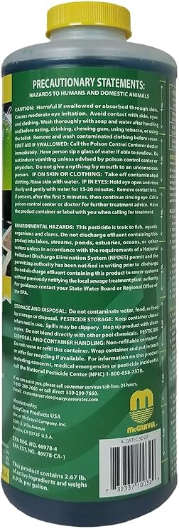 EASYCARE 10032 Algatec Super Algaecide-Clarifier, 32 Fl. Oz
