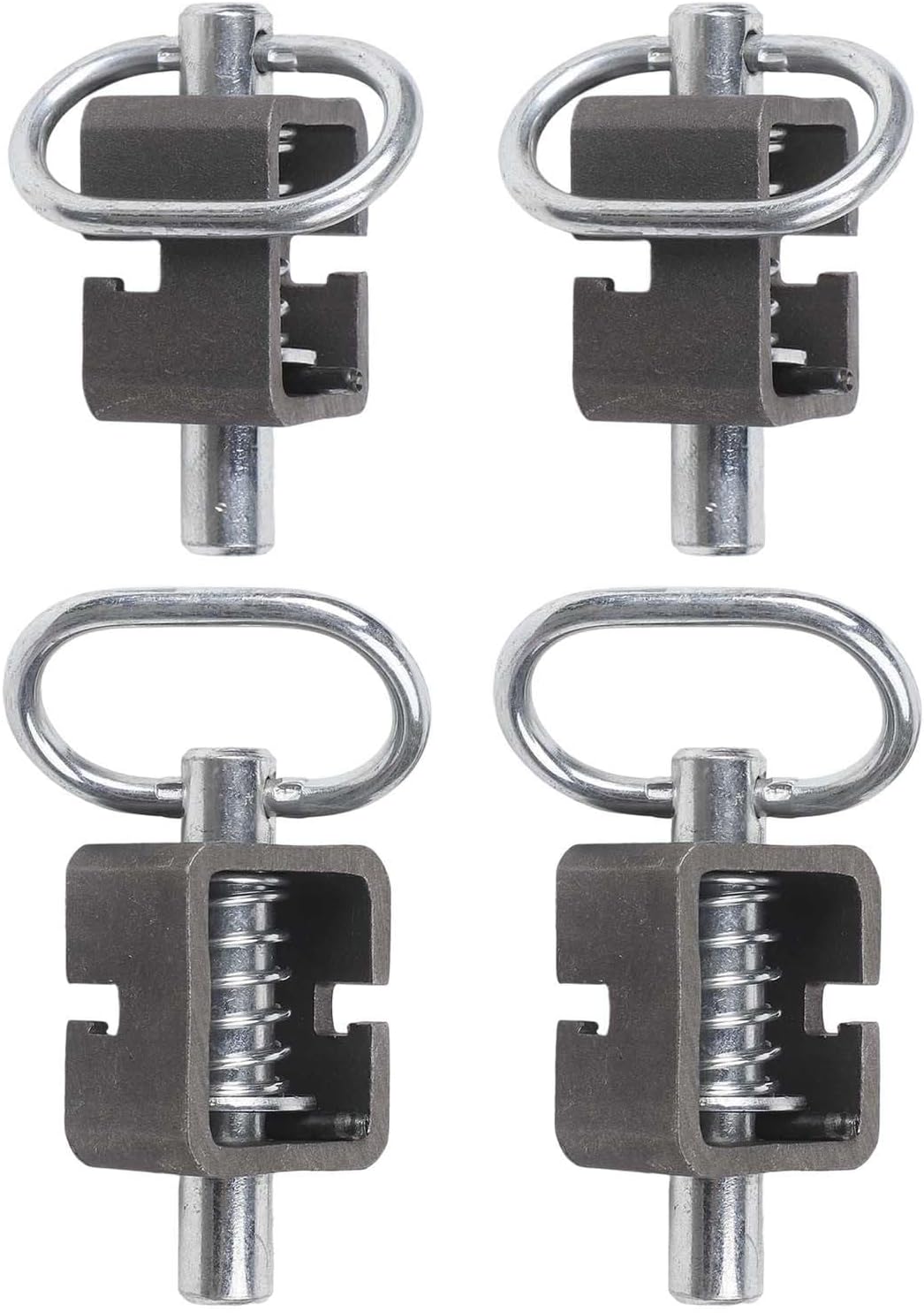 Utility Trailer Latch Set 24pcs Heavy Duty Spring Lock Assemblies For Various Trailer Types And Applications(4PCS)