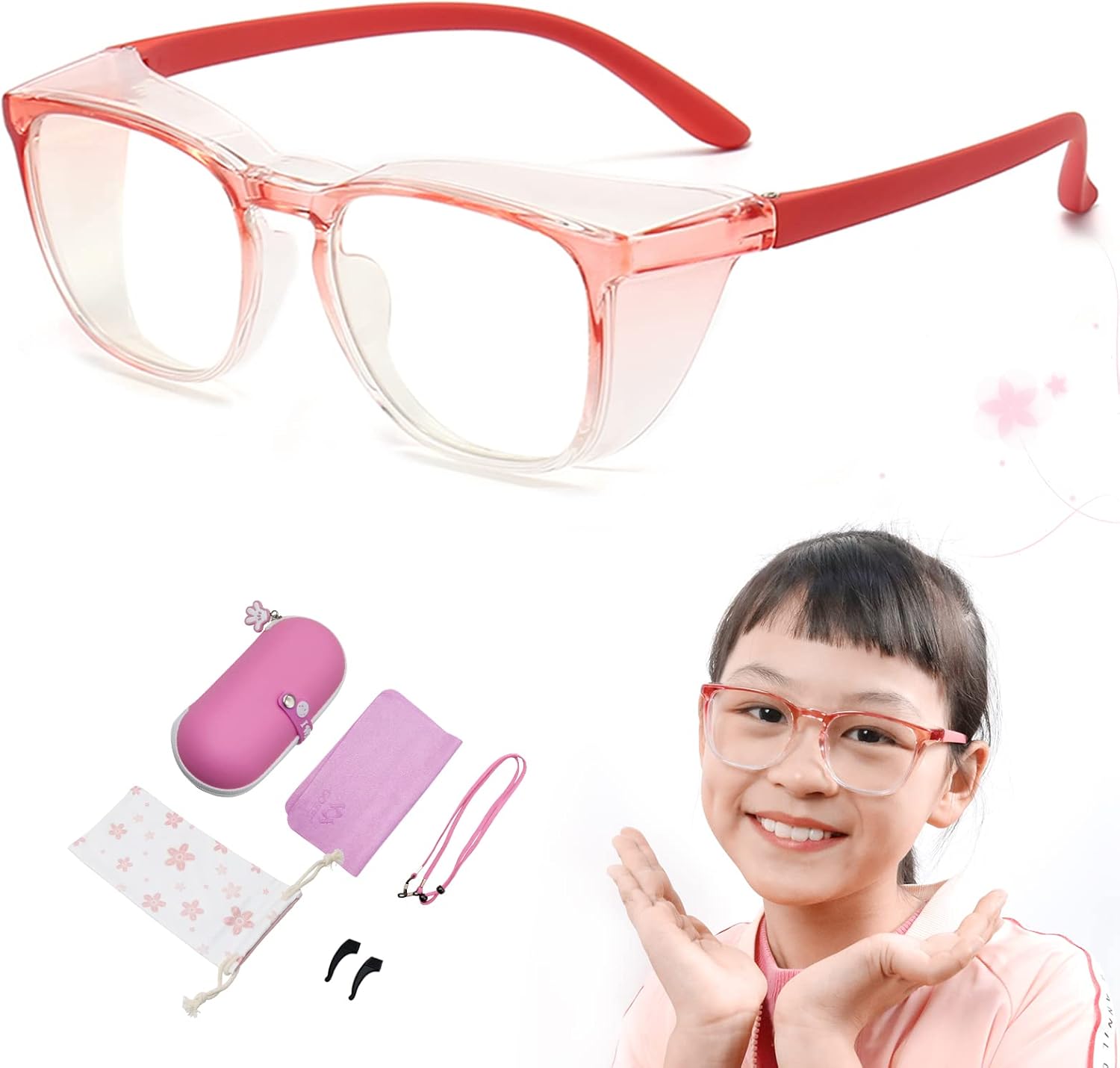 90 Off Gokei 花粉症 メガネ 子供 曇らない かふんしょうのメガネ ゴーグル 花粉 症 飛沫防止メガネ 子供用 花粉メガネ 花粉症メガネ 花粉用 花粉症用 花粉対策 花粉めがね ゴーグル花粉 こども キッズ ブルーライトカット 保護 防塵 スクエア型 3 14歳 低学年 高学年