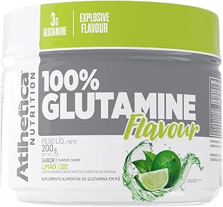 100% Glutamine Flavour (200 g) Limão, Atlhetica Nutrition