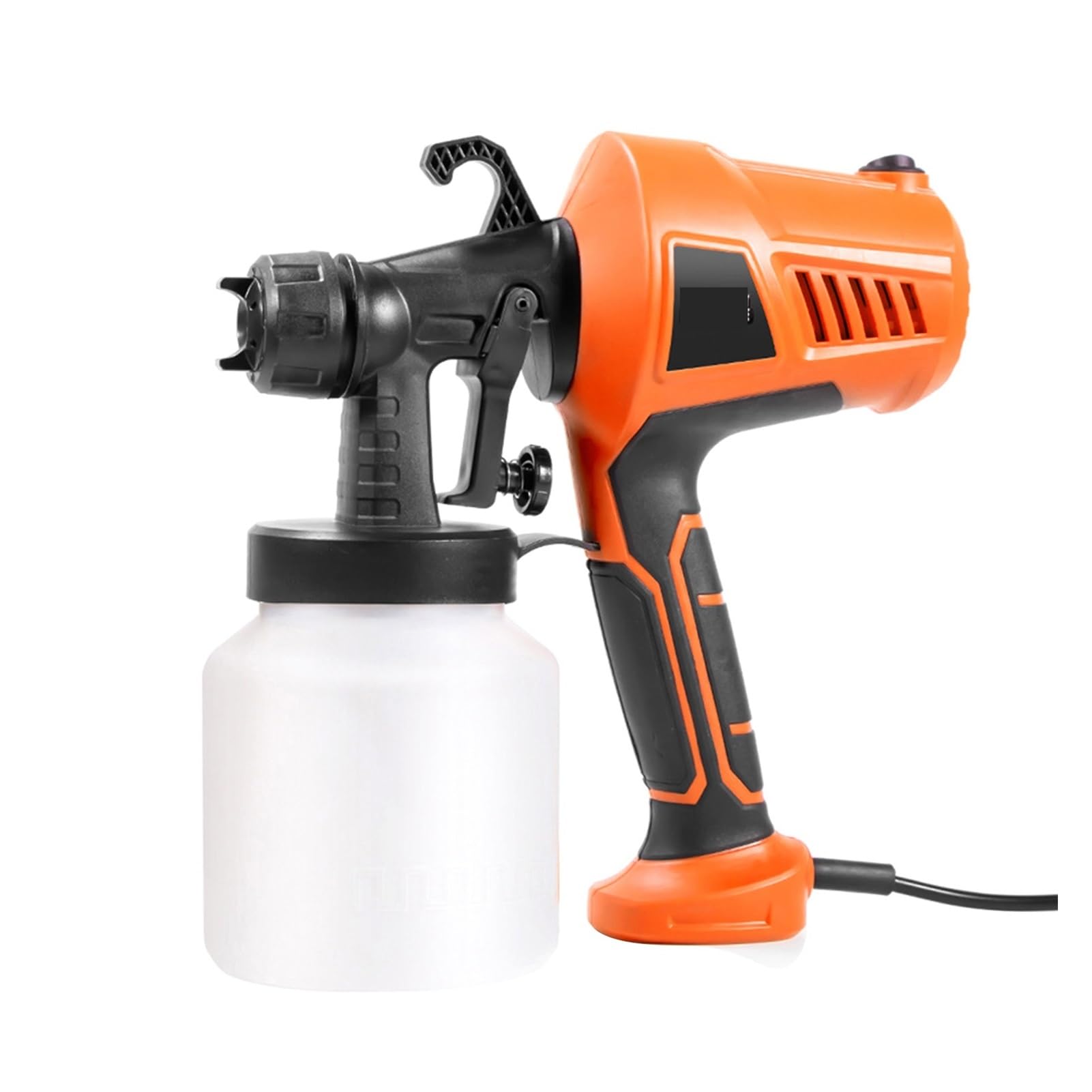 Natryskiwacz Pistolet natryskowy o mocy 500 W, przenośny, elektryczny pistolet, odłączany aerograf, narzędzie do natrysku farby pojemności 800 ml(B)