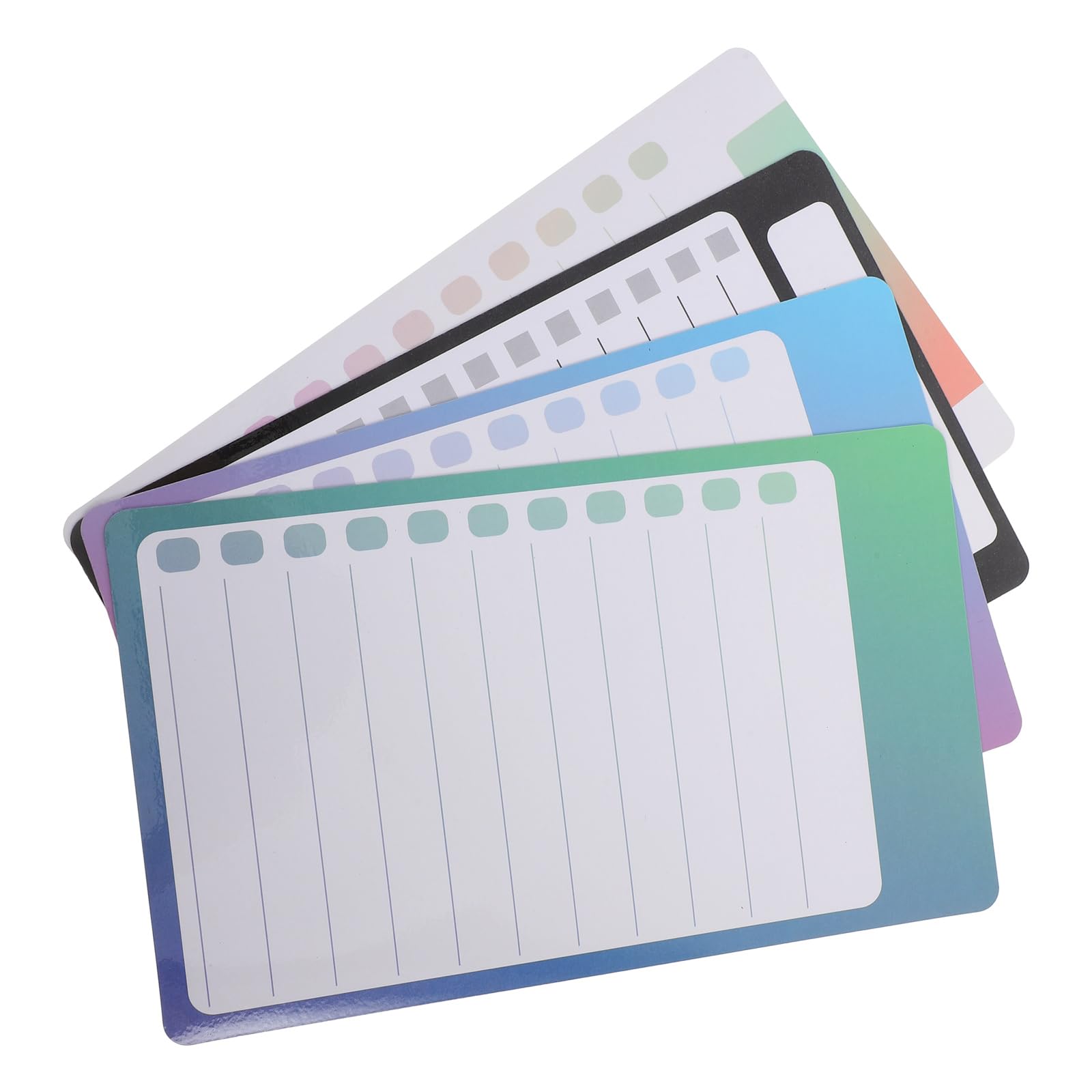 Bloc de notas magnético para nevera PET con escritura suave para lista de compra en cocina de casa