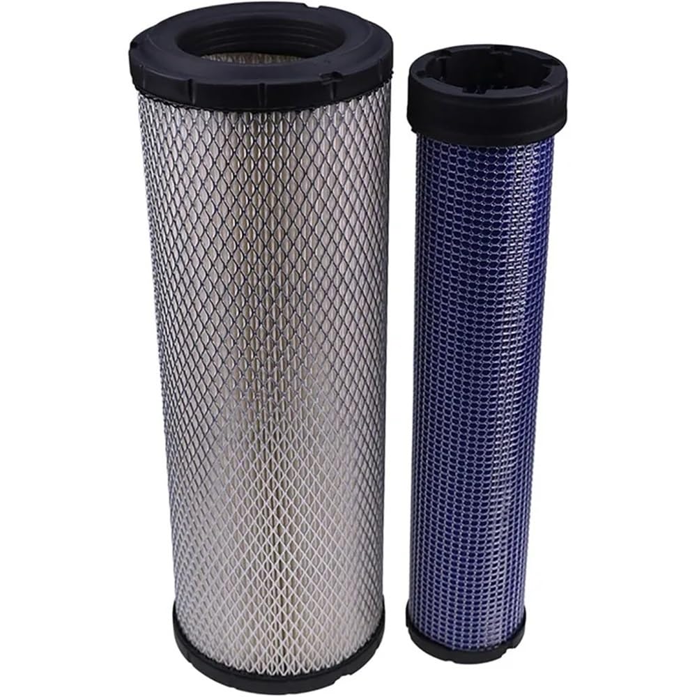 Air Filter Inner Outer Set 128781A1 128782A1 Compatble for CASE Loader 580L 580M Forklift 584E 585E Replacement