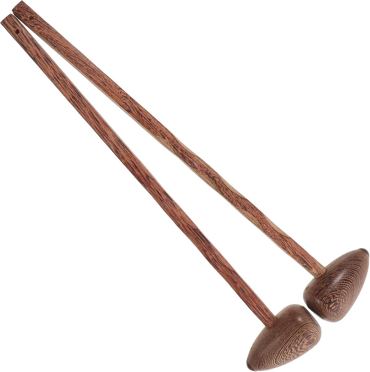 2 Pack Wooden Massage Hammers Body Massage Hammer Tools for Muscle Relief Blood Circulation Foot Relaxation and Trigger Point Therapy 16.53 in Length