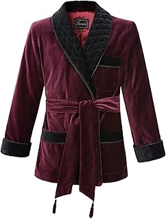 Mens Smoking Jacket Velvet Fully Satin Lined