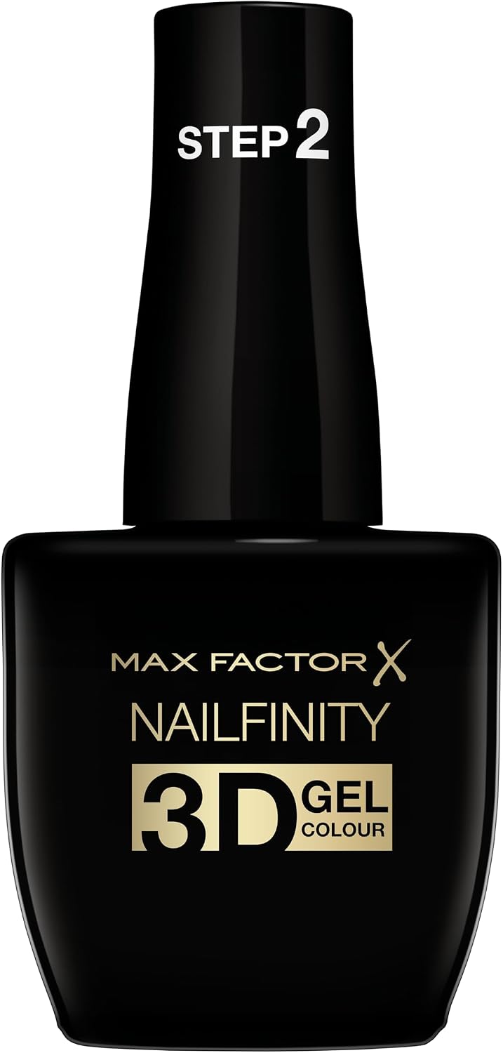 Max Factor Nailfinity Top Coat Long Lasting Gel Effect Nail Polish, 100 The Finale