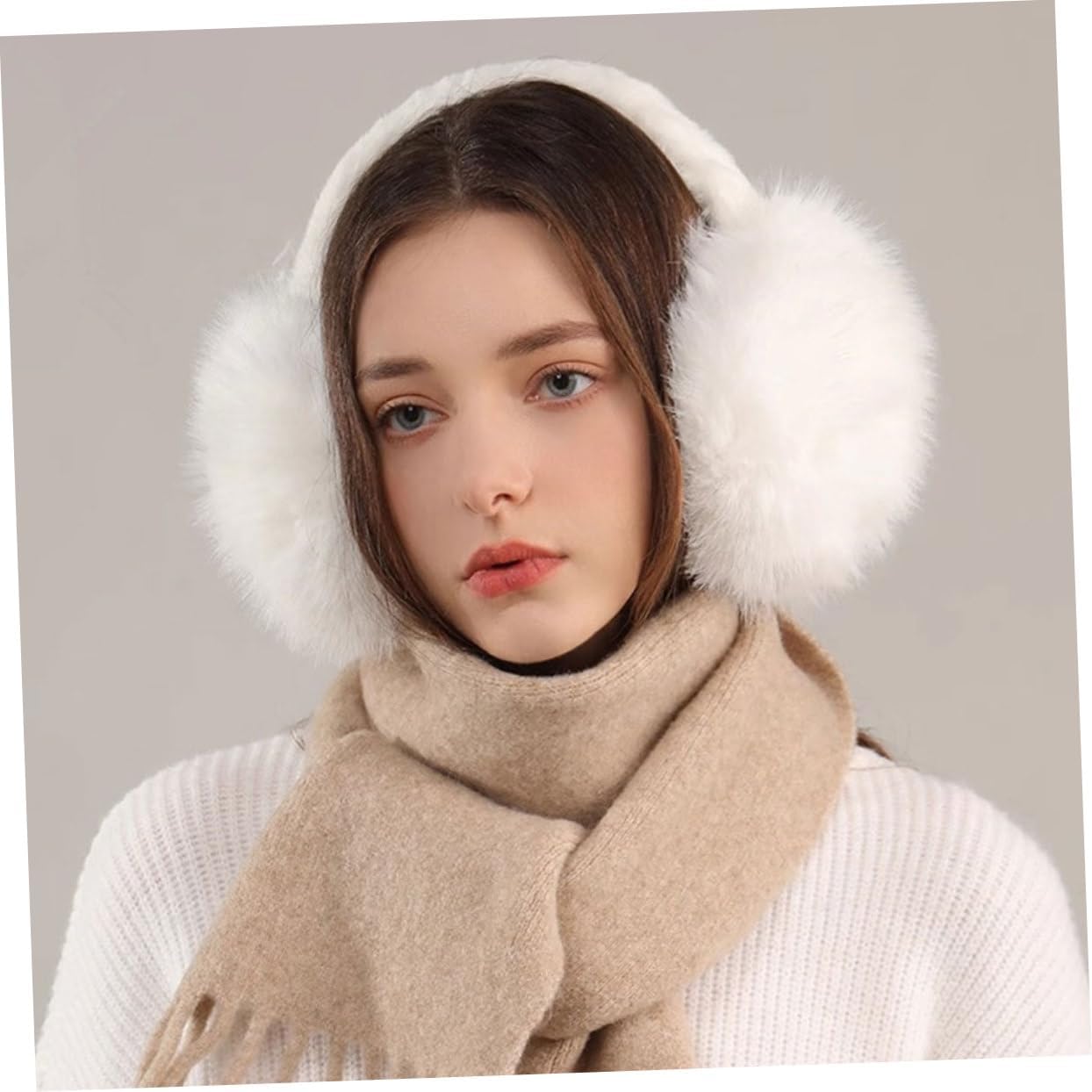 SOLUSTRE 2pcs Warm Winter Earmuff Frame Holder Earmuff Plastic Frame Rack for Diy Making Shelf Hearing Protection