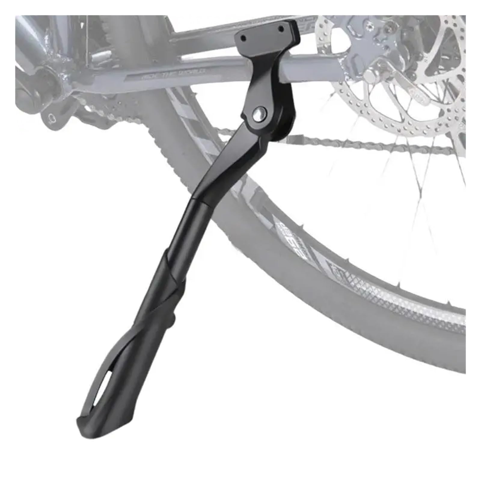 1pc Cavalletto Della Bicicletta Regolabile 24-29Inch Mountain Bike MTB Alluminio Lato Posteriore Kick Stand Solido E Affidabile Bicicletta Accessorie