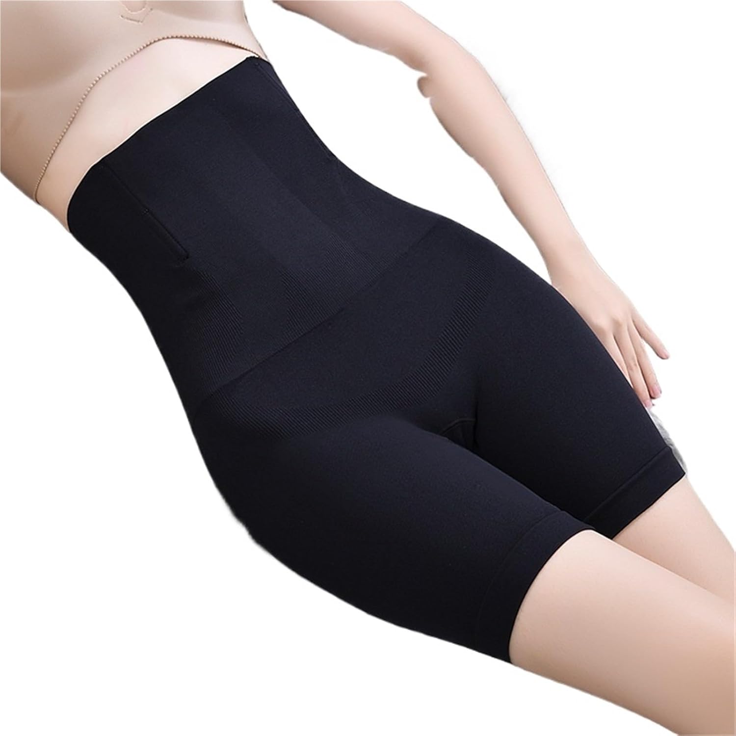 Seamless High-Waisted Tummy-Control Leggings for Pregnant and Postpartum Women - Stretchy, Comfortable Maternity Pants