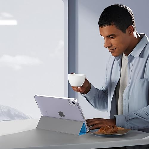 Miniatura 129 de MoKo Funda para iPad mini 7 (A17 Pro) Generation Case 2024, iPad mini 6 2021, funda delgada y ligera de 8.3 pulgadas de carcasa de policarbonato