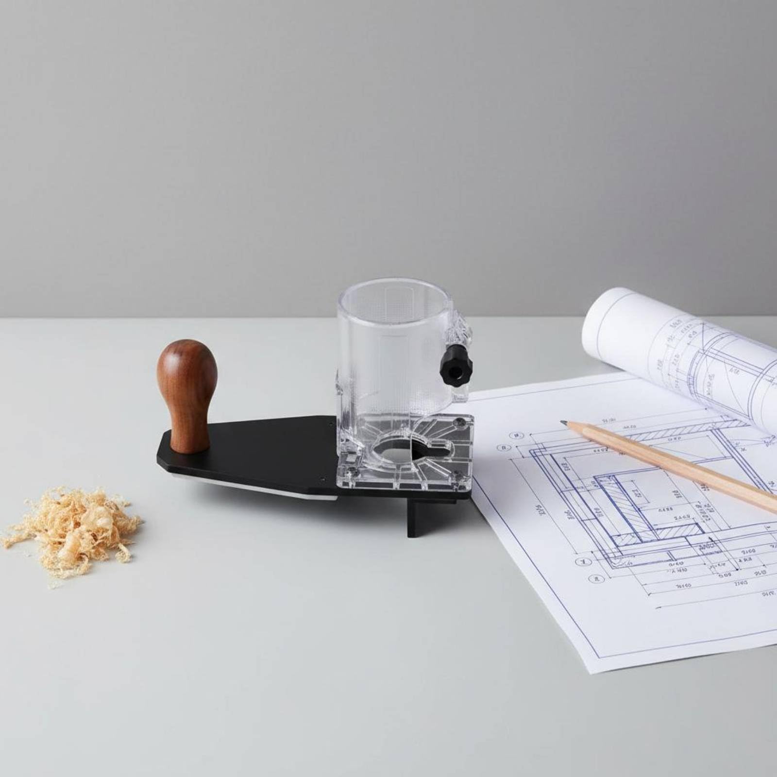 Piastra Rifilatore in Alluminio Taglio Ad Arco Utensile Elettrico Base Stabile Ferramenta per Fresatura